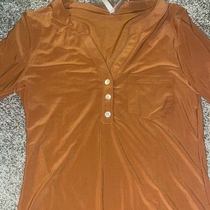 Burnt orange shirt